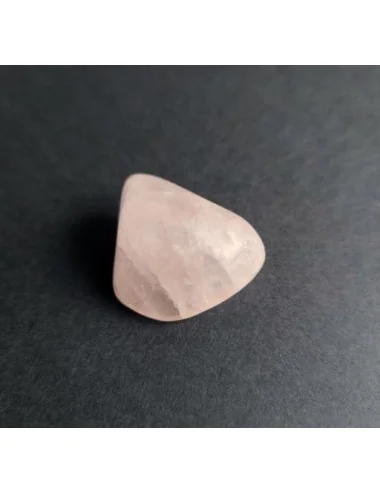 1 Pierre roulée quartz rose Madagascar