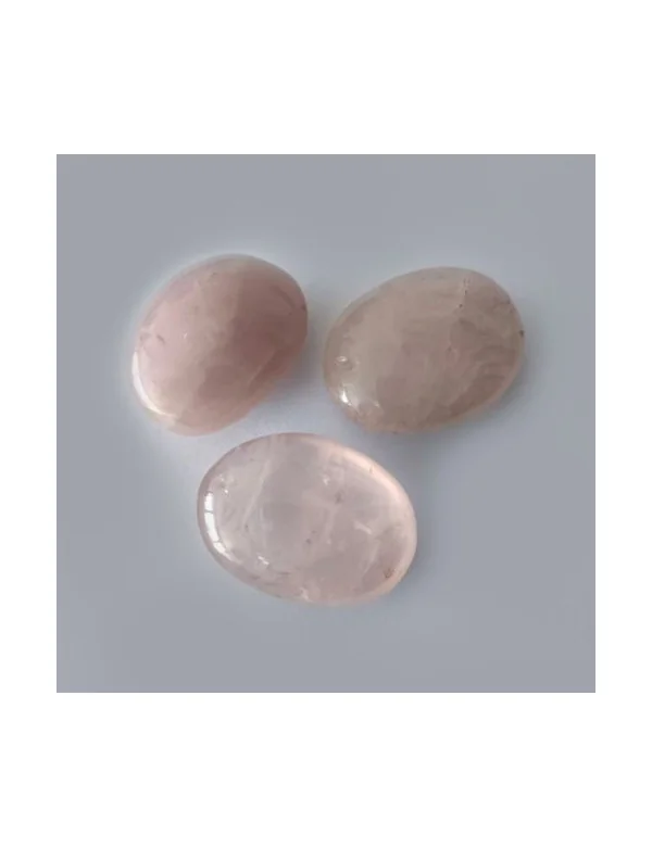 1 Galet quartz rose