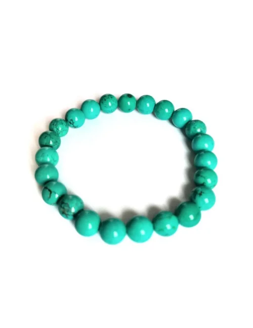 Bracelet turquoise véritable