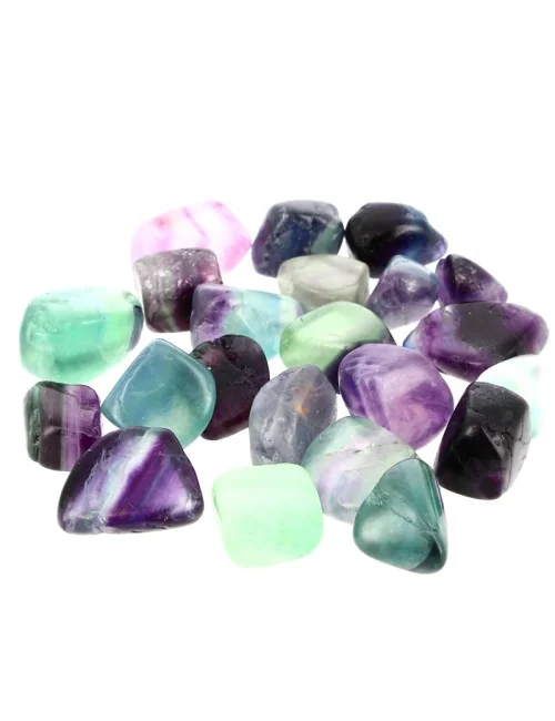 1 Pierre roulée fluorite