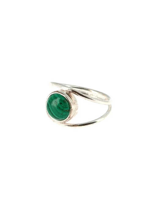 Bague malachite