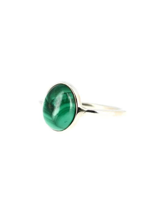 Bague malachite