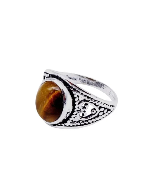 Bague oeil de tigre