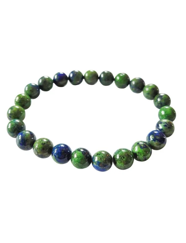 1 Bracelet Azurite Malachite Teintée