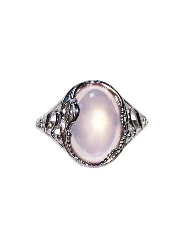 Bague quartz rose