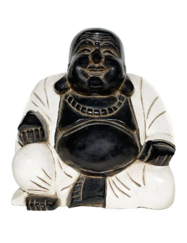 1 Bouddha rieur en bois