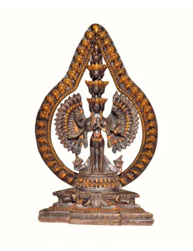 Avalokiteshvara en bronze