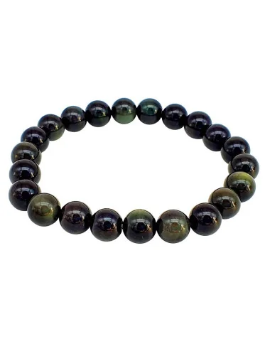 1 Bracelet obsidienne œil céleste