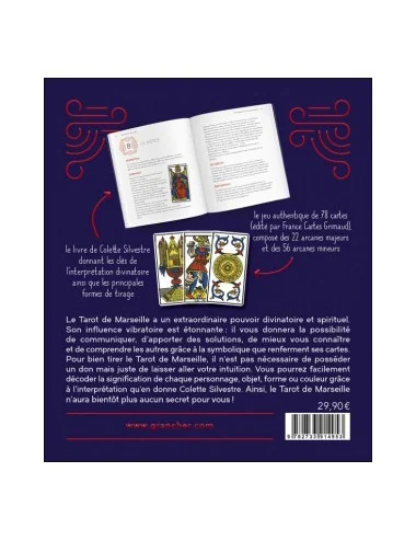 1 Coffret jeu de tarot de Marseille