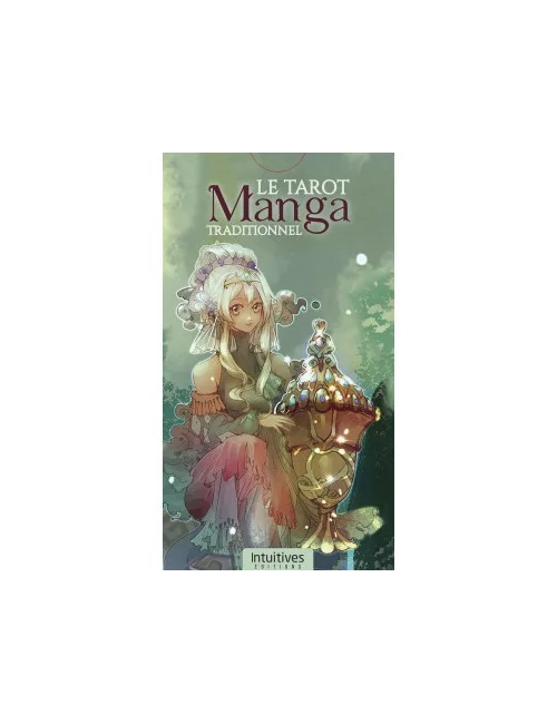 1 Coffret jeu de tarot manga traditionnel