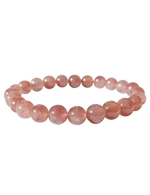 1 Bracelet quartz fraise