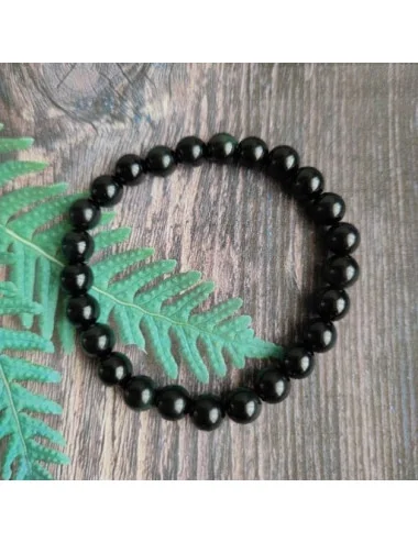 3 Bracelet obsidienne oeil céleste