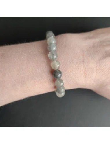 2 Bracelet quartz démon gris