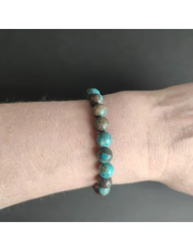 2 Bracelet jaspe aqua terra